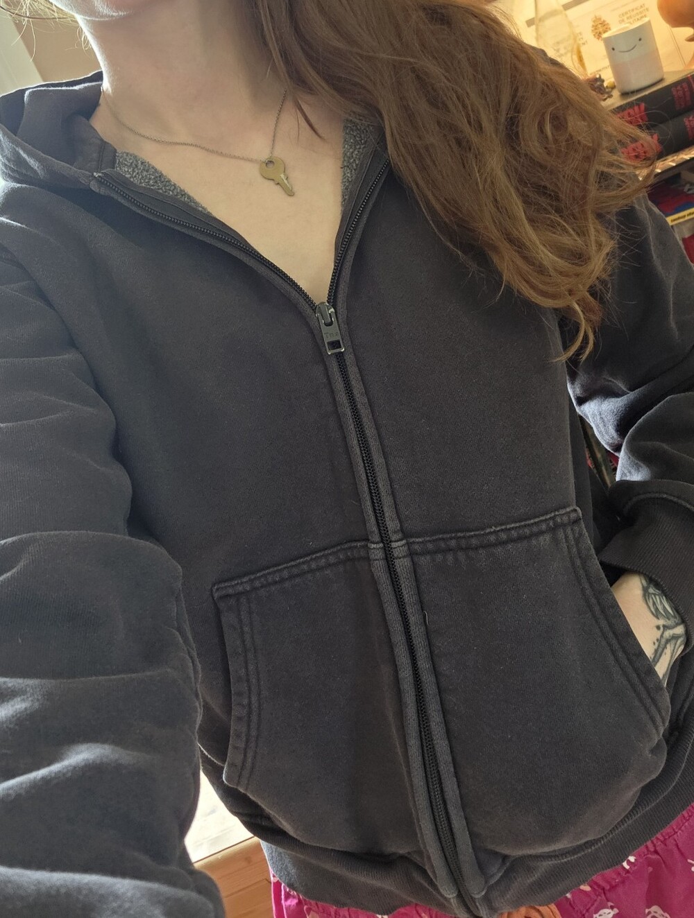 TNA Aritzia cozy perfect fleece